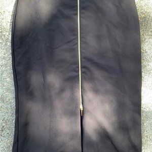 Worthington Black Midi Pencil Skirt with Slit
